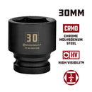 1/2 in. Dr. Sockets - Metric Impact Shallow