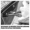 Powerbuilt 80 Degree Push Pin Clip Removal Pliers - 647739