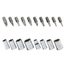 20 Piece 1/4 in. Drive Impact Bit Driver and Nut Driver Set