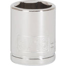 Powerbuilt 1/4" Dr. x   9/16" 6 pt Socket - 647994