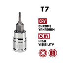 1/4 in. Dr. Tamper Proof Torx Bit Sockets