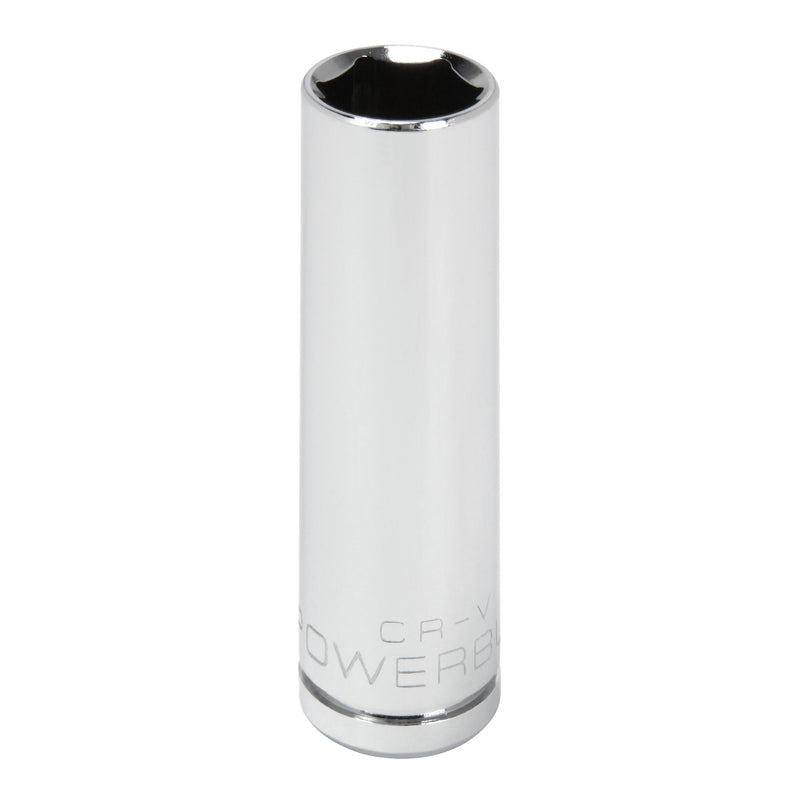 Powerbuilt 1/4 Inch Drive x 3/8 Inch 6 Point Deep Socket - 648295