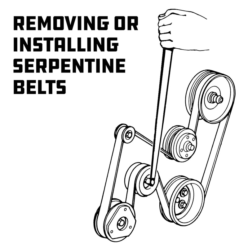 Powerbuilt Serpentine Belt Tool Kit - 648451
