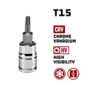 1/4 in. Dr. Tamper Proof Torx Bit Sockets