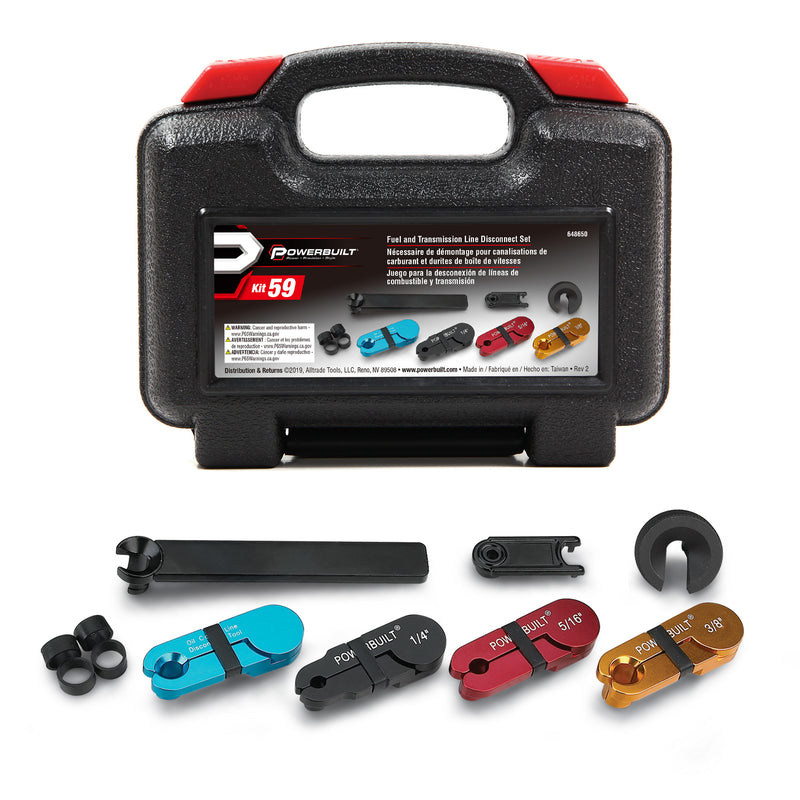 11 Piece Fuel And Transmission Line Disconnect Kit