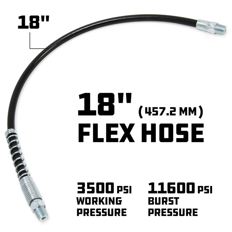 18 in. Grease Gun Connecting Hose