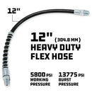12 in. Grease Gun Flex Hose
