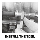 1/4" Fuel Pump Return Line Disconnect Tool