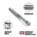 Powerbuilt 3/8 Inch Drive 6 Inch Wobble Extension Bar - 640850