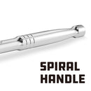 Powerbuilt 3/8 Inch Drive 72 Tooth Sealed Head Flex Ratchet - 11-1/2 Inches Long - 649934