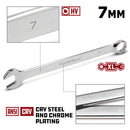 Powerbuilt 7 MM Fully Polished Long Pattern Metric Combination Wrench - 640484
