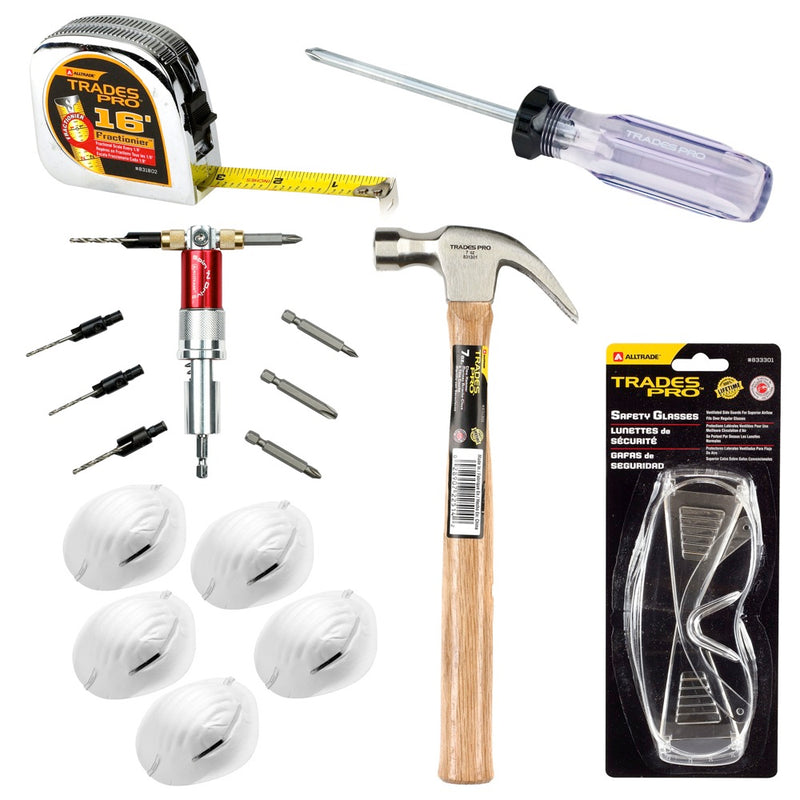 TradesPro Home Tools Combo Kit - 830333