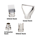 Tradespro Heat Gun with 4 Nozzle Adapters - 836717