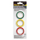 Tradespro Tradespro 3 Piece Colored Vinyl Electrical Tape Set - 837333