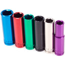 TradesPro 6Pc 3/8"Dr. Deep Color Mm Sckt - 837716