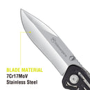 Caula 7-1/2 in. Folding Knife - Polished Blade