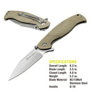 Morsa 8 in. Folding Knife -  Polished Blade