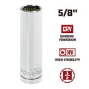 Dr. Sockets - SAE Deep - 12 Pt.