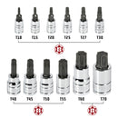 Powerbuilt 13 Piece Torx Bit Socket Set - 940146