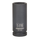 Powerbuilt 3/4" Dr. 1-1/16" Deep Impact Socket - 940216