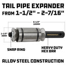 Exhaust Pipe Expander Tool 1-1/2 in. to 2-1/2 in.