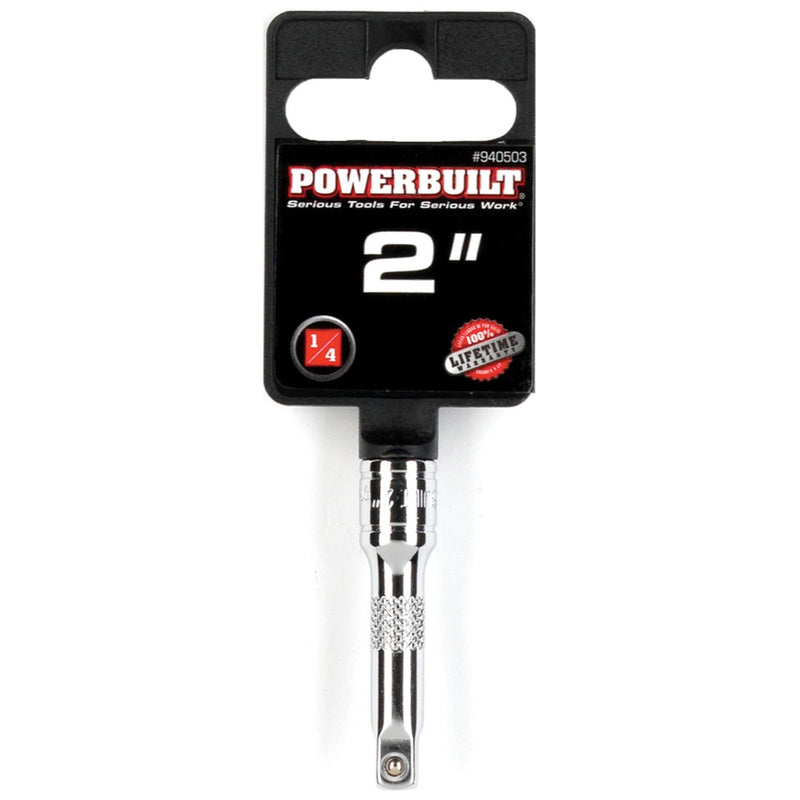 Powerbuilt 1/4 Inch Drive 2 Inch Extension - 940503