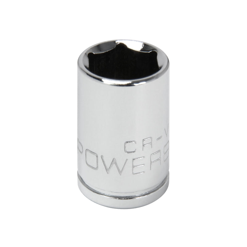 Powerbuilt 3/8 in. Drive x 1/2 in. 6 Point SAE Socket - 940527