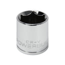 Powerbuilt 3/8 in. Drive x 13/16 in. 6 Point SAE Socket - 940532