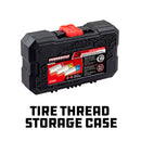 Powerbuilt 3 Piece 1/2 Inch Drive Metric 6 Point Color Wheel Socket Set - 940846