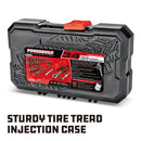 34 Piece 1/4 in. Drive SAE & Metric 6 Pt. Socket Set