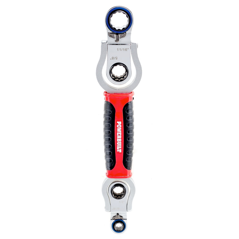 SAE 8-In-1 Reversible Ratcheting Wrench