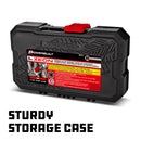 3 PC Zeon Metric Lug Nut Socket Set for Damaged Lug Nuts