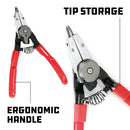 Powerbuilt Combo Switch Internal/External Snap Ring Pliers - 941456