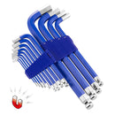 13 Piece Metric Long Arm Magnetic Hex Key Wrench Set