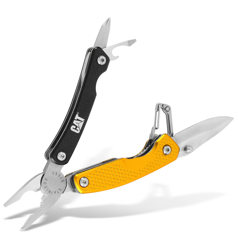 8-in-1 Multi-Pliers, Black and Yellow Handle, Multi-Function Tool