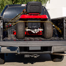 Cat 4 Piece 1-1/2 Inch x 16 Feet Ratchet Tie Down Set with Black Strap (1100/3300) - 980676E