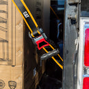 Cat 4 Piece 1-1/2 Inch x 16 Feet Ratchet Tie Down Set with Black Strap (1100/3300) - 980676E