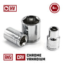 9 Piece 3/8 in. Dr. SAE 6 Pt. Shallow Socket Set